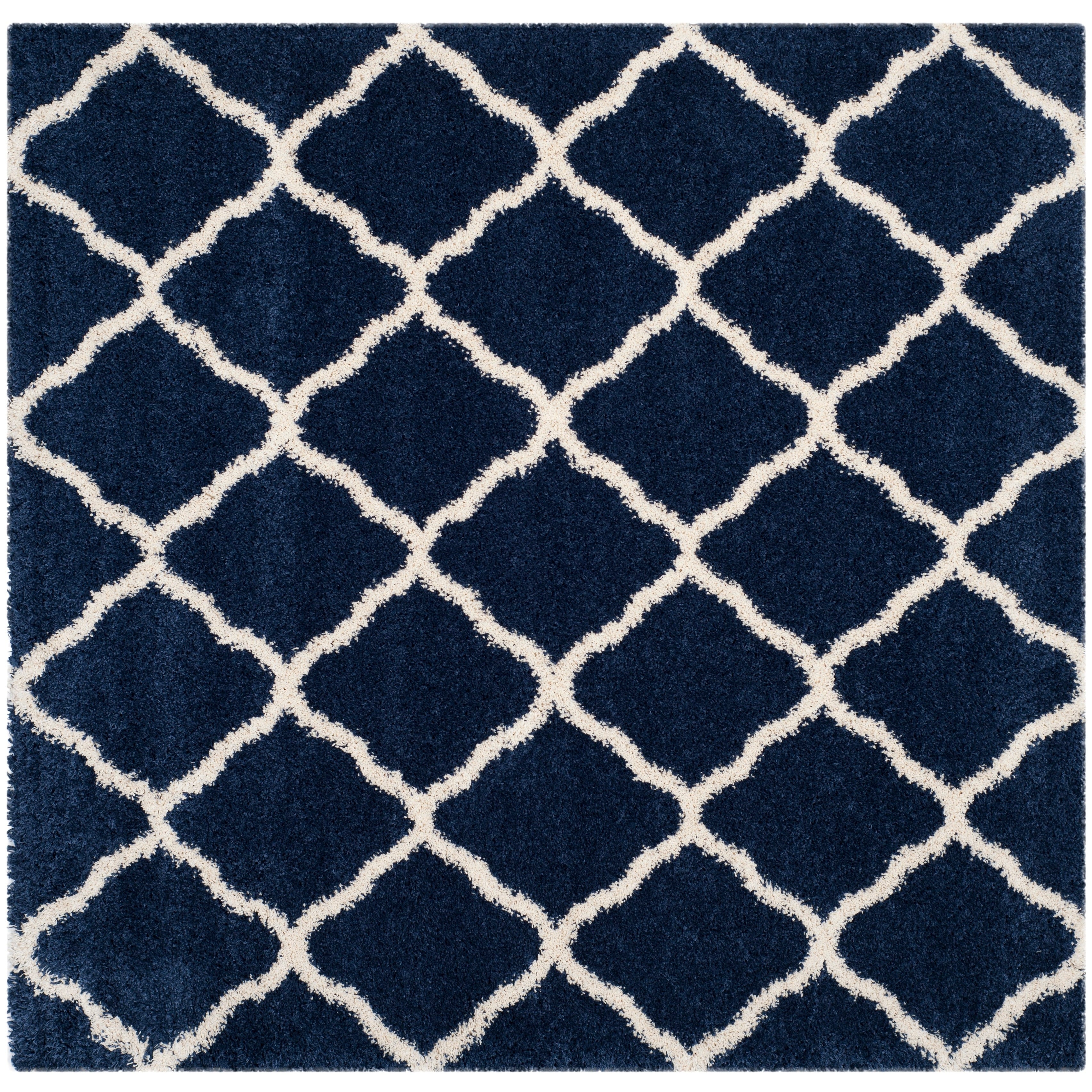 SAFAVIEH Hudson Shag Athena Trellis 2-inch Thick Rug