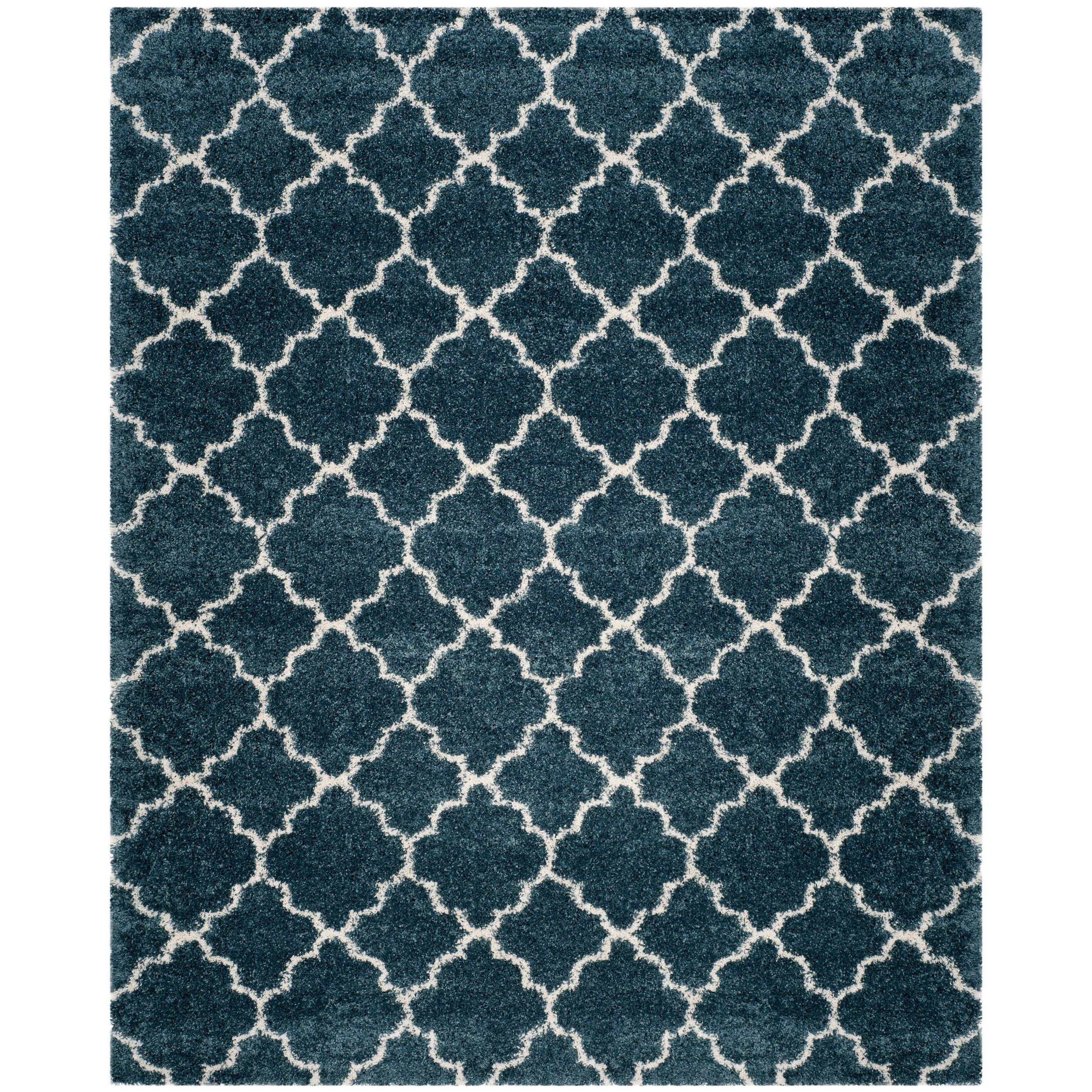 SAFAVIEH Hudson Shag Jeryl Glam Trellis 2-inch Area Rug