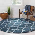 SAFAVIEH Hudson Shag Jeryl Glam Trellis 2-inch Area Rug