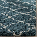 SAFAVIEH Hudson Shag Jeryl Glam Trellis 2-inch Area Rug
