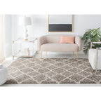 SAFAVIEH Hudson Shag Jeryl Glam Trellis 2-inch Area Rug