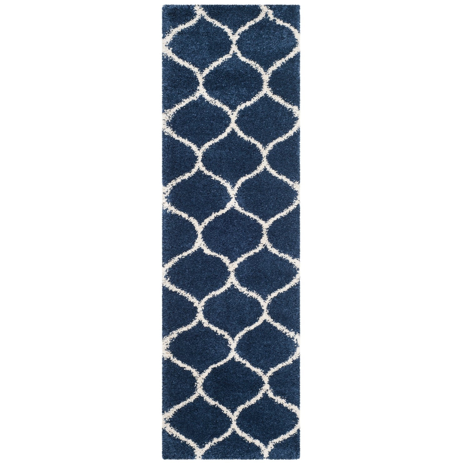 SAFAVIEH Hudson Shag Pushpa Trellis 2-inch Thick Area Rug