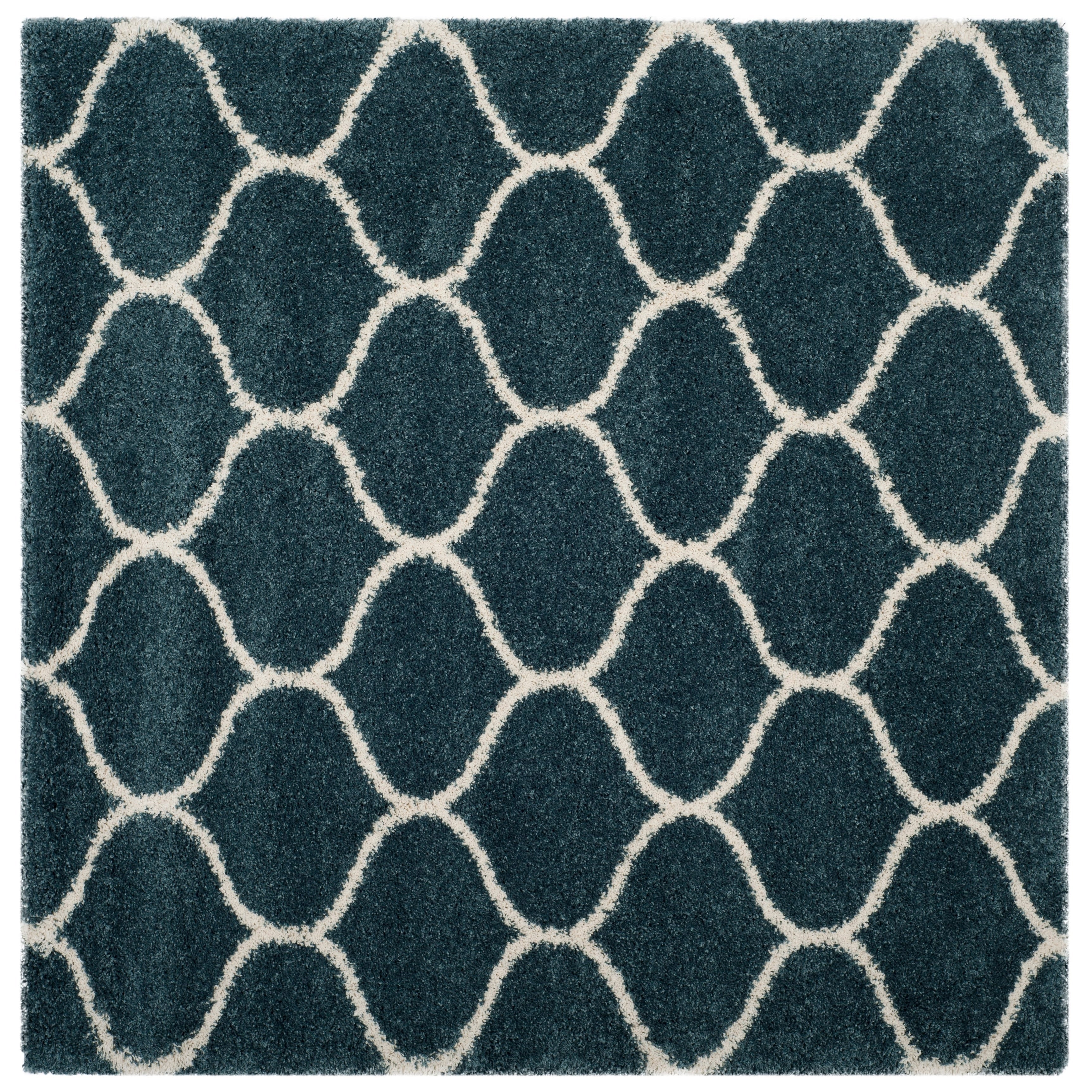 SAFAVIEH Hudson Shag Pushpa Trellis 2-inch Thick Area Rug