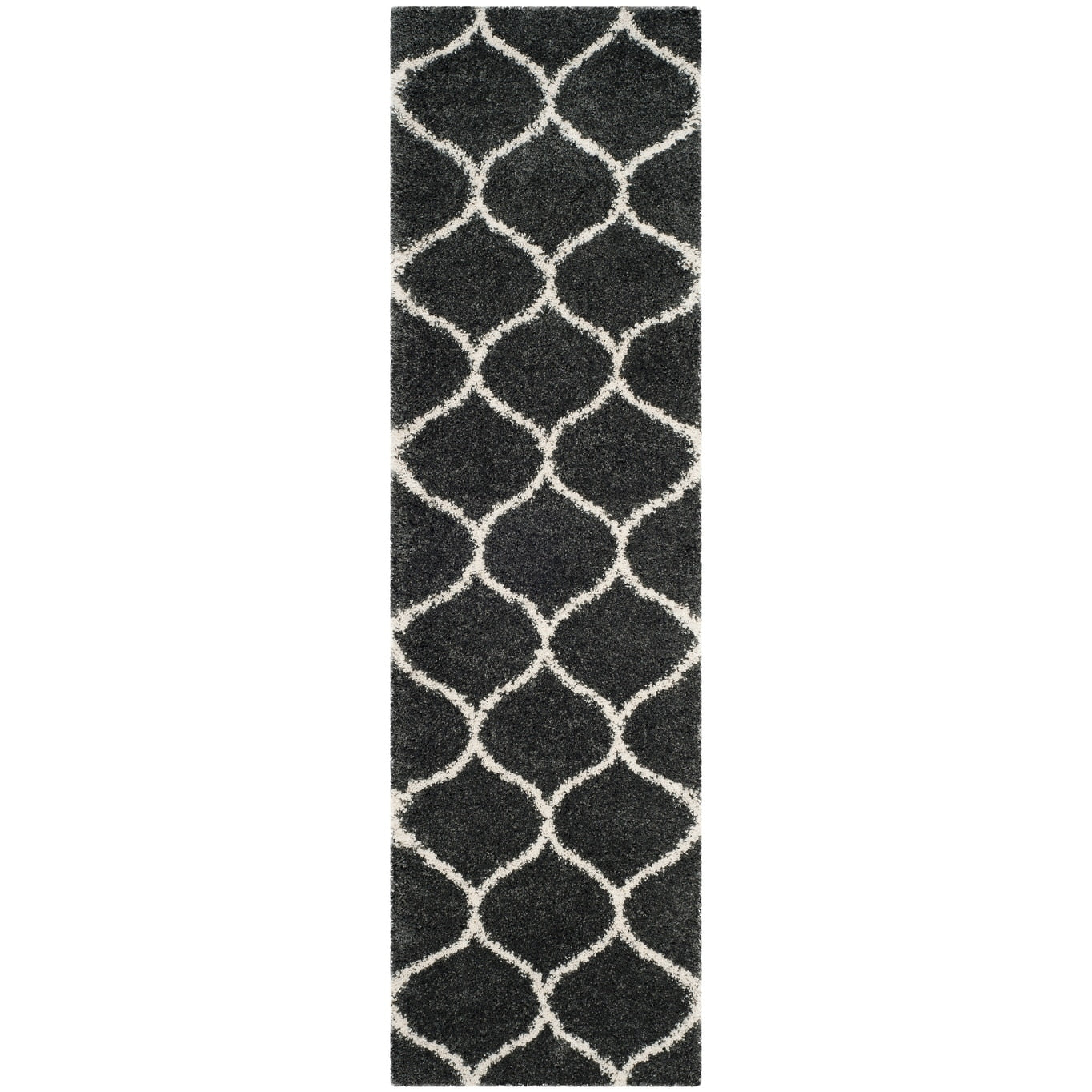 SAFAVIEH Hudson Shag Pushpa Trellis 2-inch Thick Area Rug