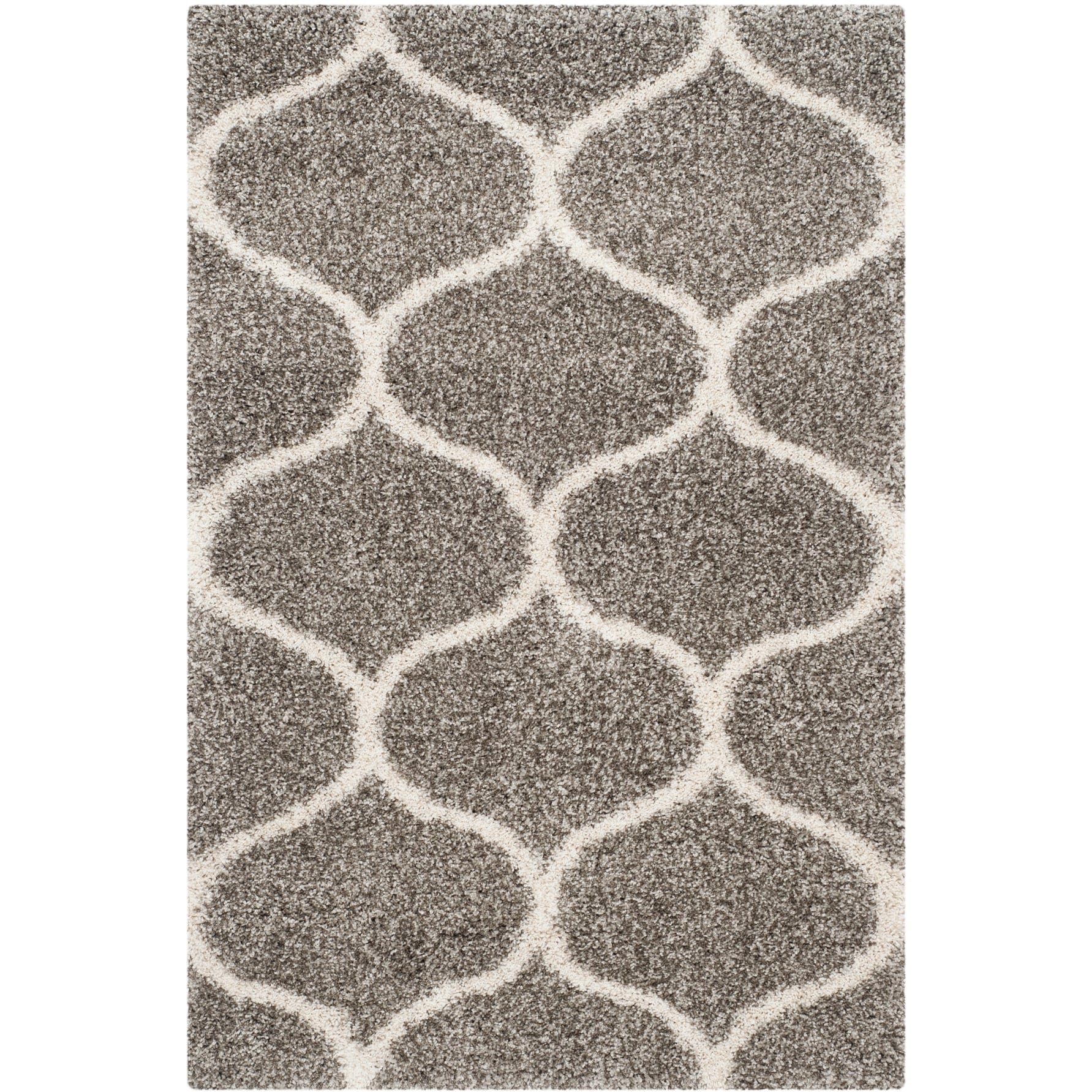 SAFAVIEH Hudson Shag Pushpa Trellis 2-inch Thick Area Rug