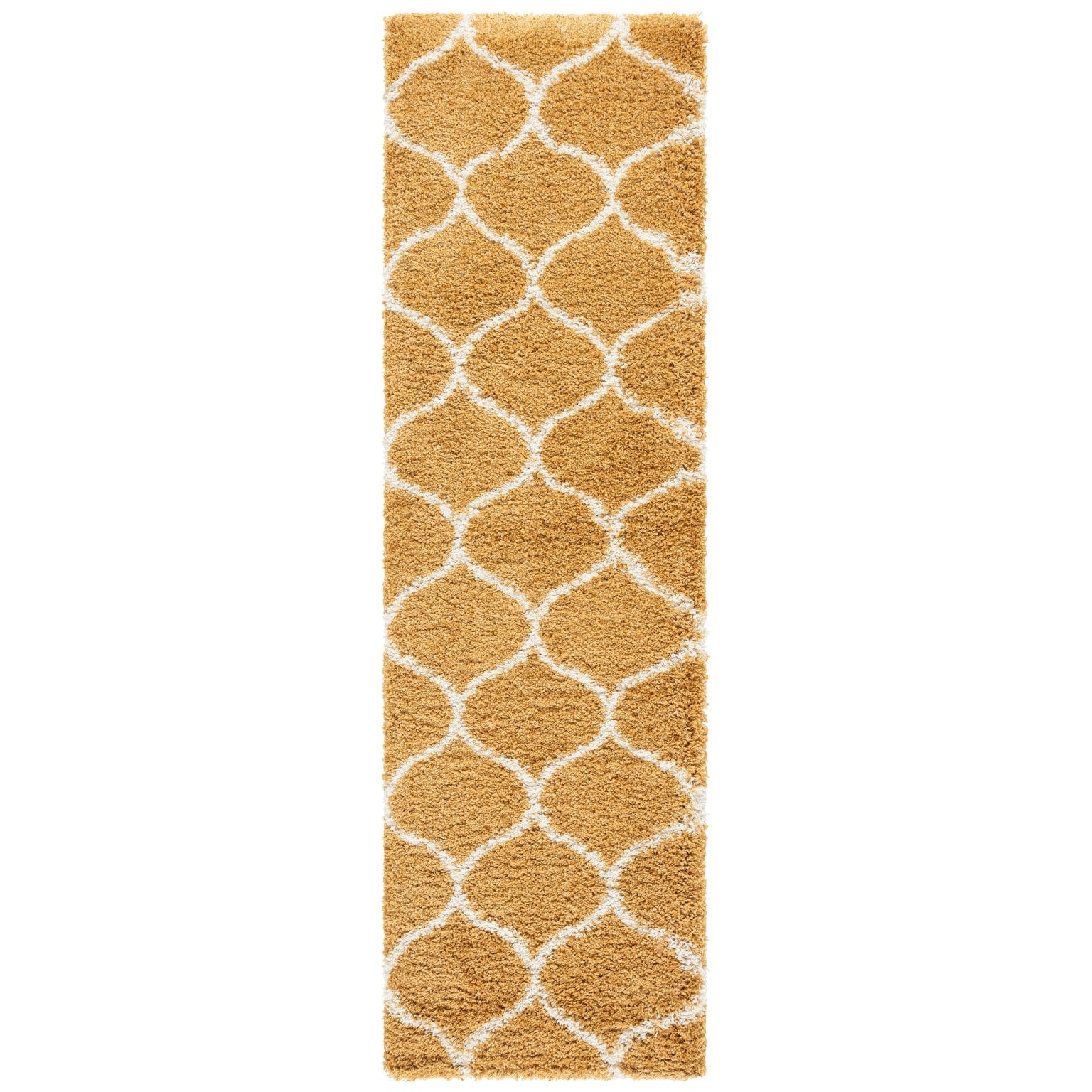 SAFAVIEH Hudson Shag Pushpa Trellis 2-inch Thick Area Rug