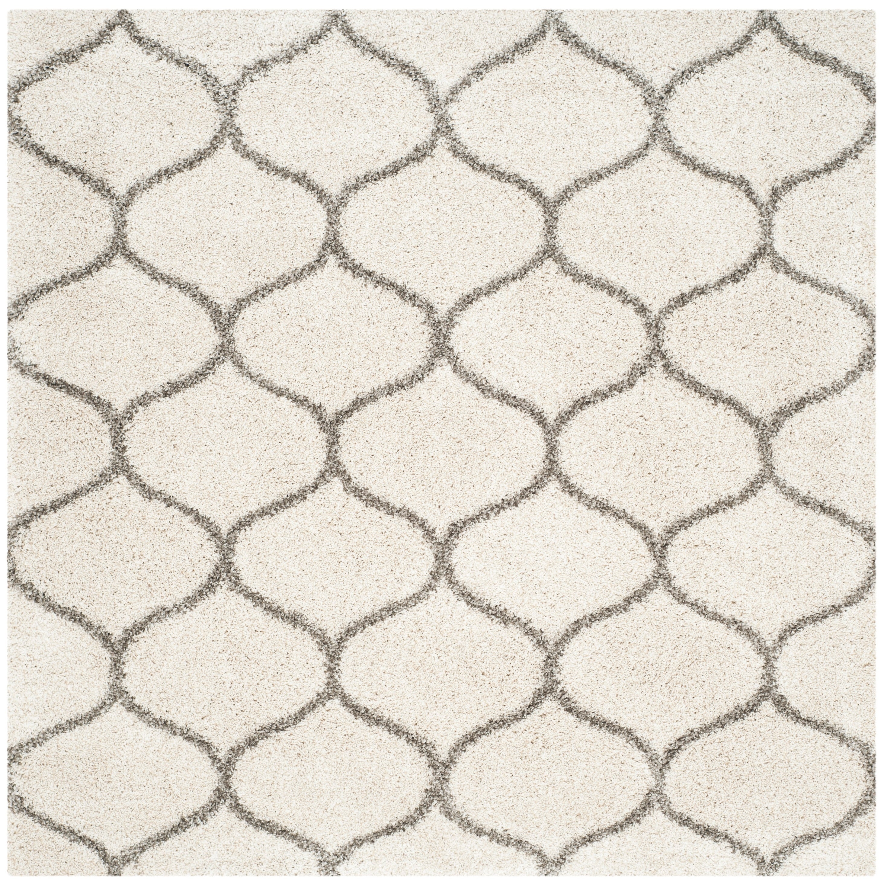 SAFAVIEH Hudson Shag Pushpa Trellis 2-inch Thick Area Rug