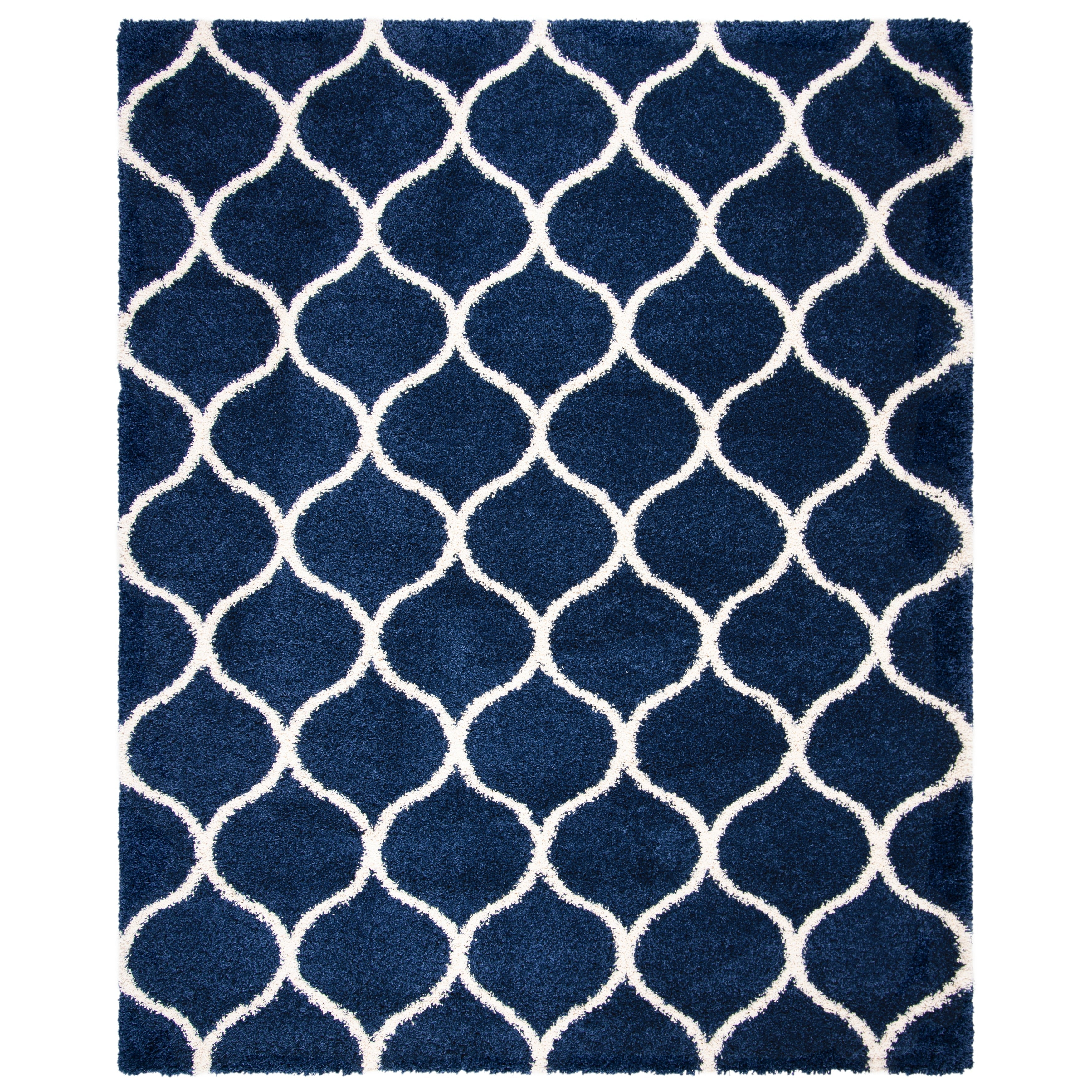 SAFAVIEH Hudson Shag Pushpa Trellis 2-inch Thick Area Rug