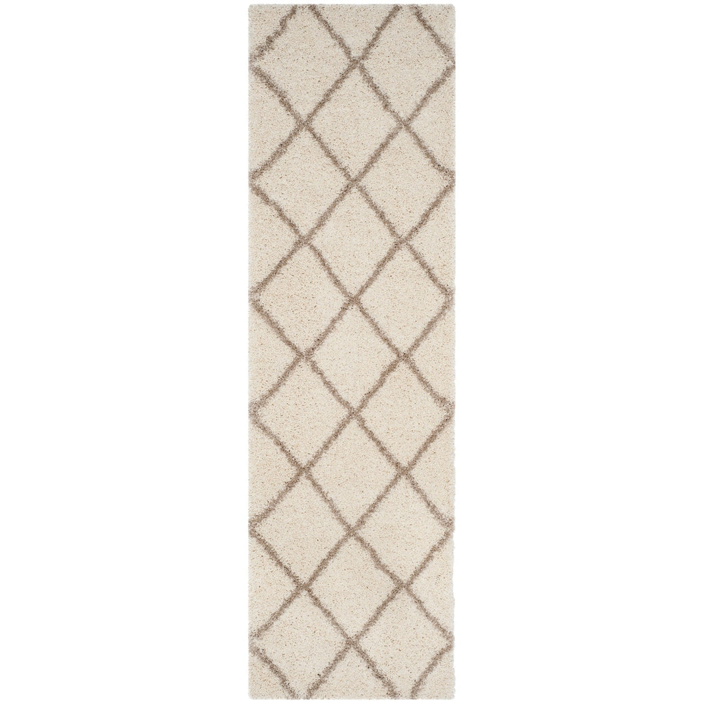 SAFAVIEH Hudson Shag Raili Diamond Trellis 2-inch Thick Rug
