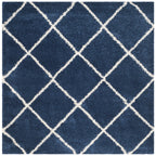 SAFAVIEH Hudson Shag Raili Diamond Trellis 2-inch Thick Rug