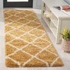 SAFAVIEH Hudson Shag Raili Diamond Trellis 2-inch Thick Rug