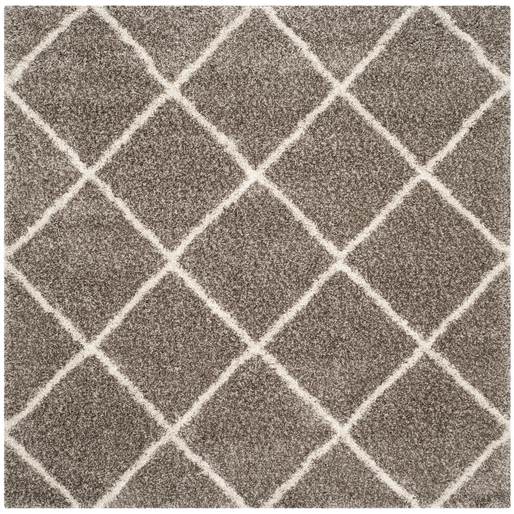 SAFAVIEH Hudson Shag Raili Diamond Trellis 2-inch Thick Rug