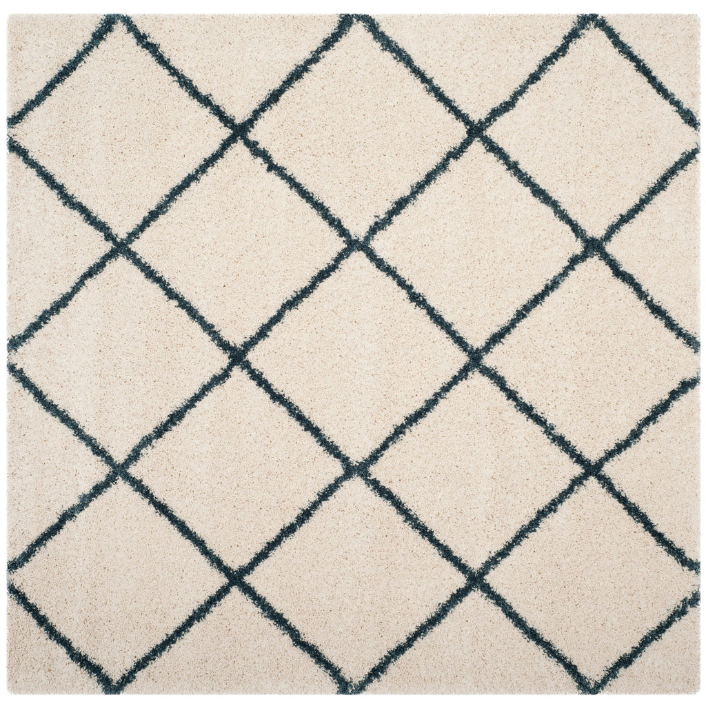 SAFAVIEH Hudson Shag Raili Diamond Trellis 2-inch Thick Rug