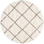 SAFAVIEH Hudson Shag Raili Diamond Trellis 2-inch Thick Rug