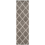 SAFAVIEH Hudson Shag Raili Diamond Trellis 2-inch Thick Rug
