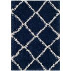 SAFAVIEH Hudson Shag Raili Diamond Trellis 2-inch Thick Rug