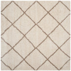SAFAVIEH Hudson Shag Raili Diamond Trellis 2-inch Thick Rug