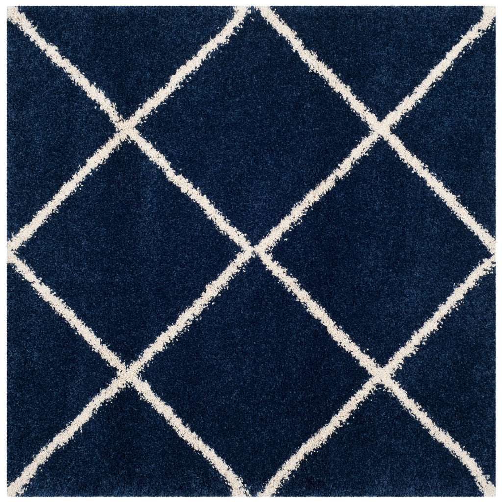 SAFAVIEH Hudson Shag Raili Diamond Trellis 2-inch Thick Rug