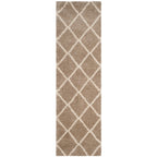 SAFAVIEH Hudson Shag Raili Diamond Trellis 2-inch Thick Rug