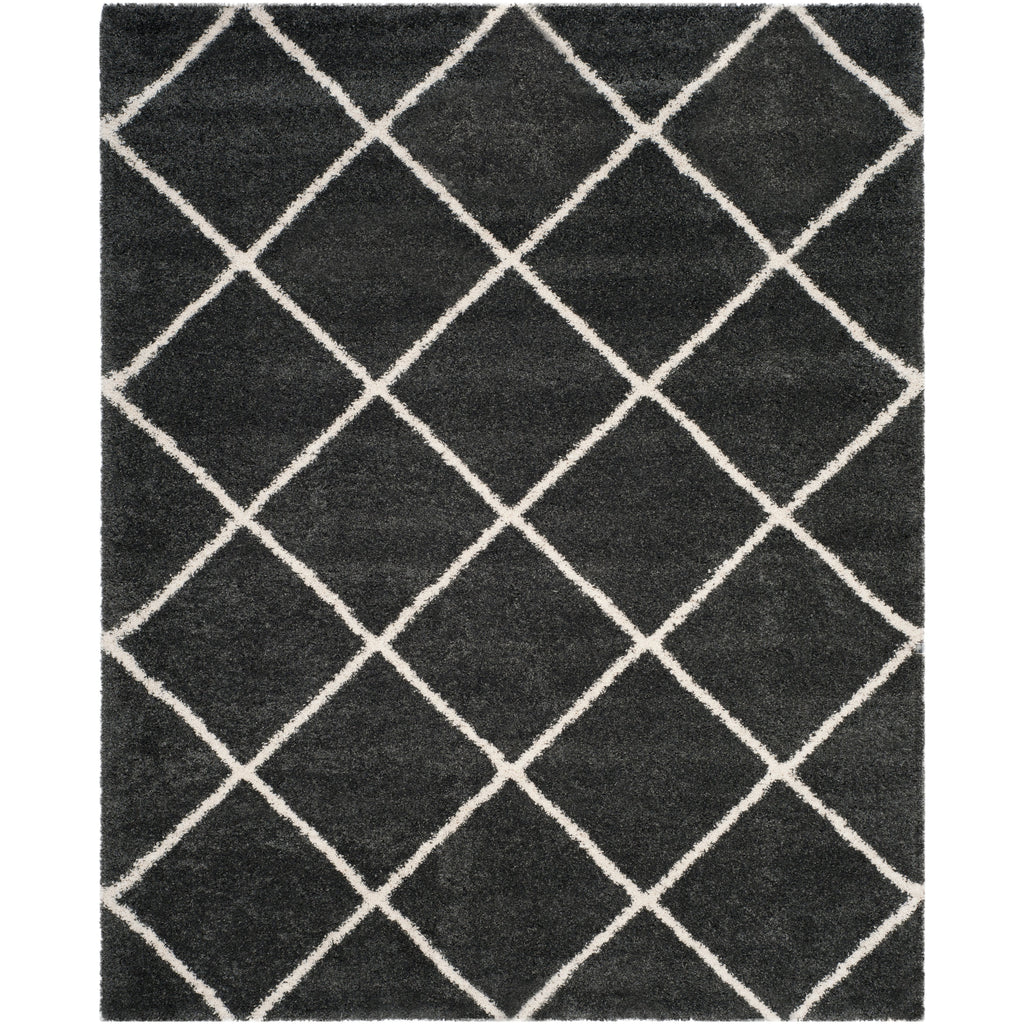 SAFAVIEH Hudson Shag Raili Diamond Trellis 2-inch Thick Rug