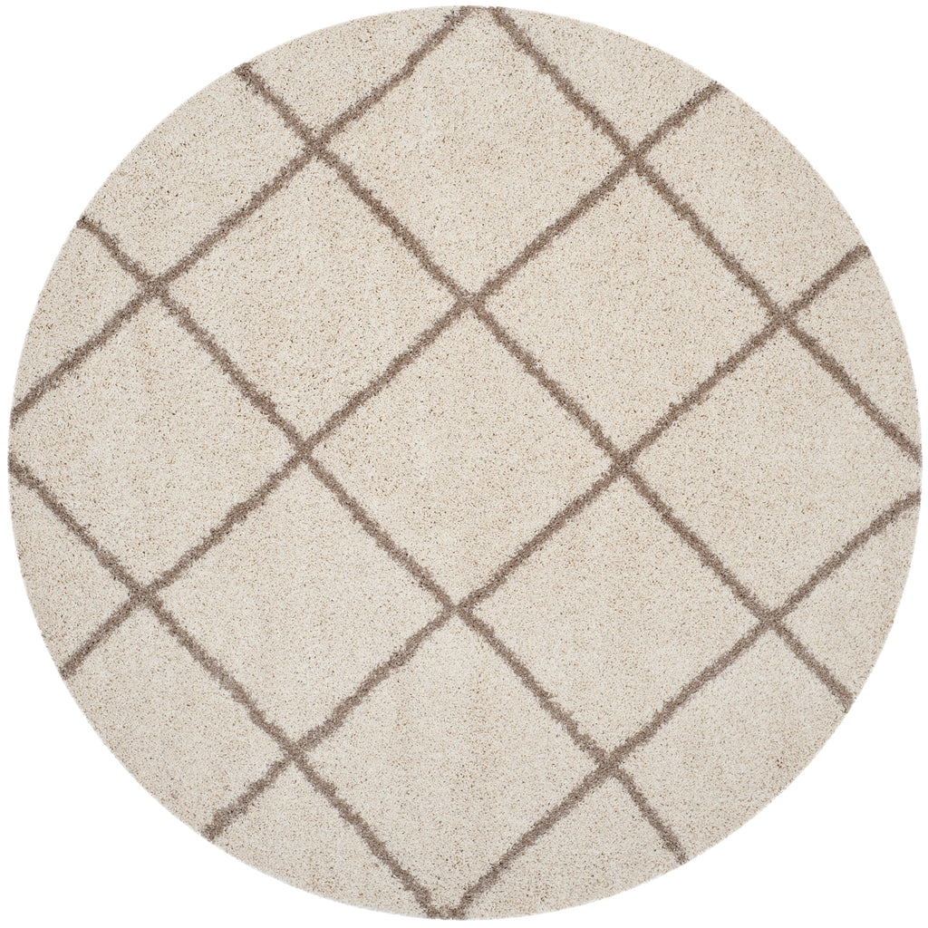 SAFAVIEH Hudson Shag Raili Diamond Trellis 2-inch Thick Rug
