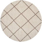 SAFAVIEH Hudson Shag Raili Diamond Trellis 2-inch Thick Rug