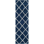 SAFAVIEH Hudson Shag Raili Diamond Trellis 2-inch Thick Rug