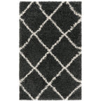SAFAVIEH Hudson Shag Raili Diamond Trellis 2-inch Thick Rug