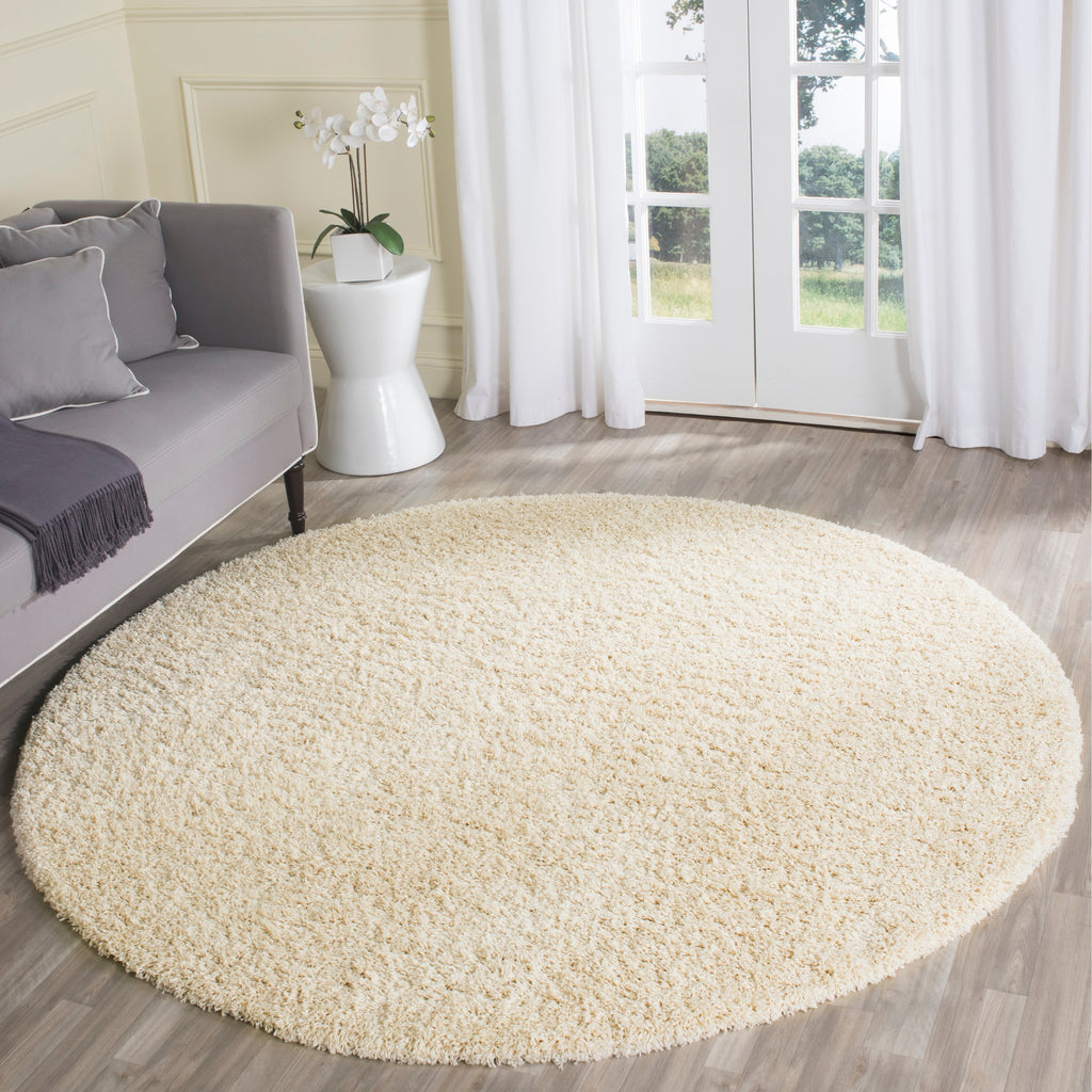 SAFAVIEH Laguna Shag Viroana Solid 2-inch Thick Rug
