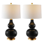 SAFAVIEH Lighting Diede Gourd Table Lamp (Set of 2) - 15x15x28.5 - 15Wx15Dx29H