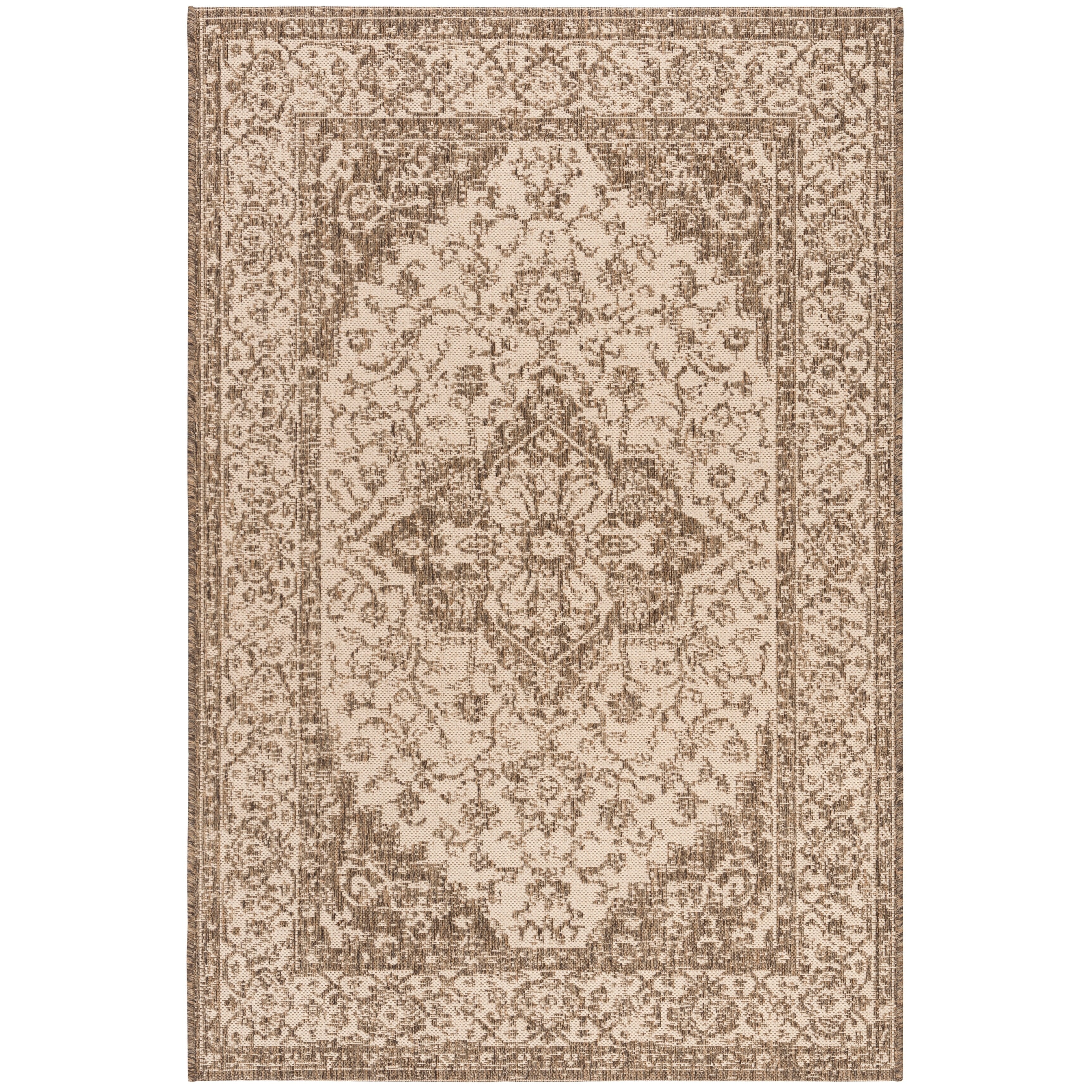 SAFAVIEH Linden Louann Indoor/ Outdoor Waterproof Patio Backyard Rug