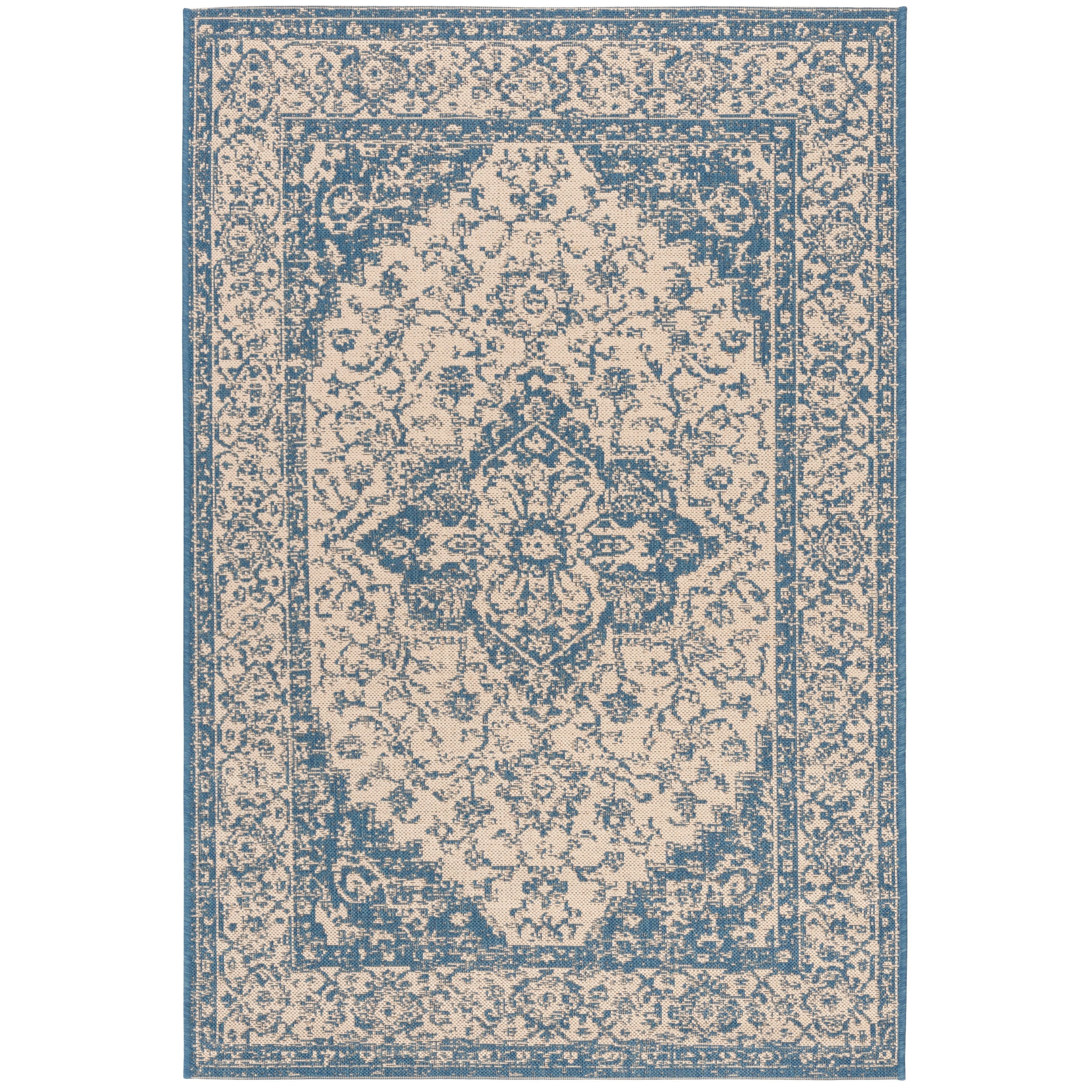 SAFAVIEH Linden Louann Indoor/ Outdoor Waterproof Patio Backyard Rug