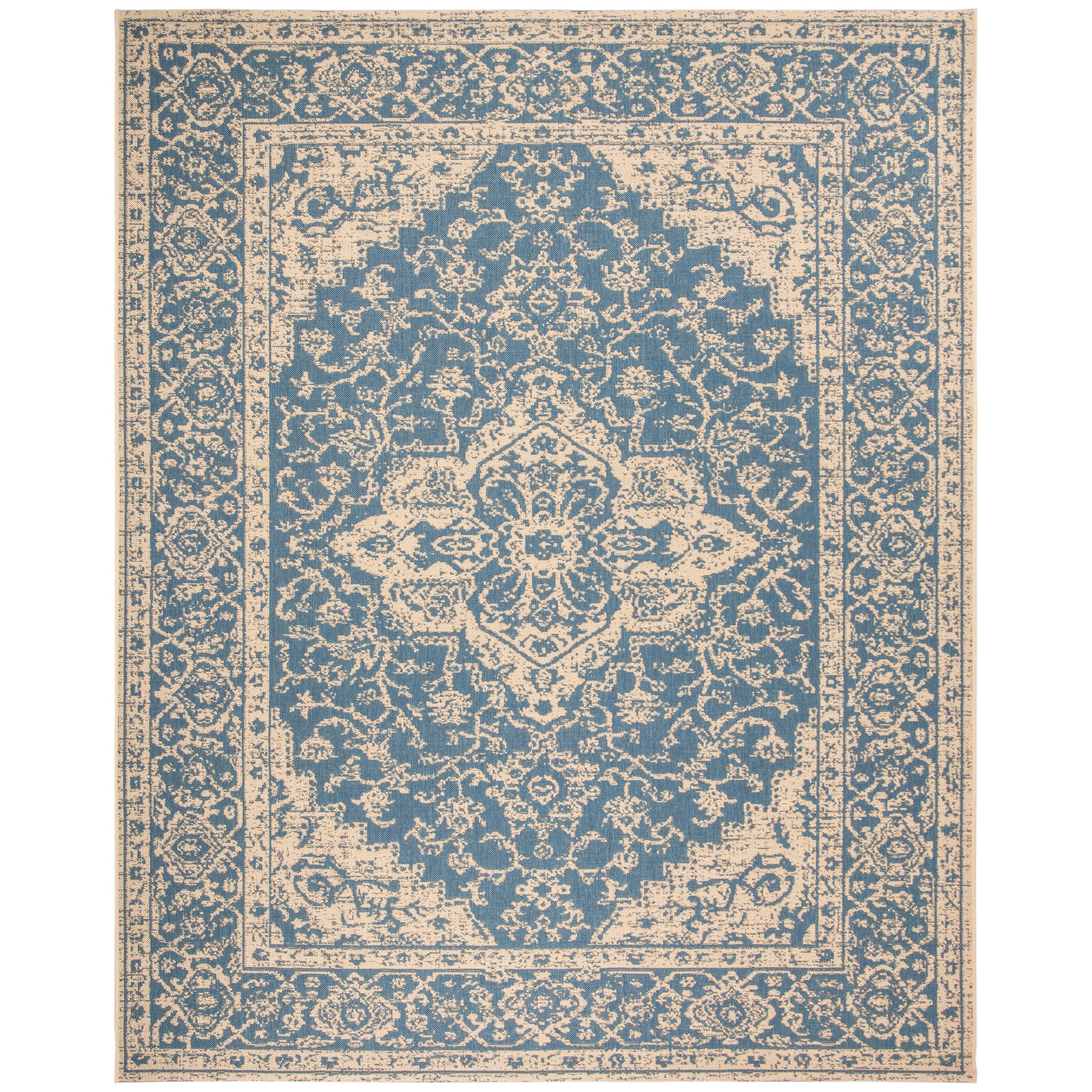 SAFAVIEH Linden Louann Indoor/ Outdoor Waterproof Patio Backyard Rug