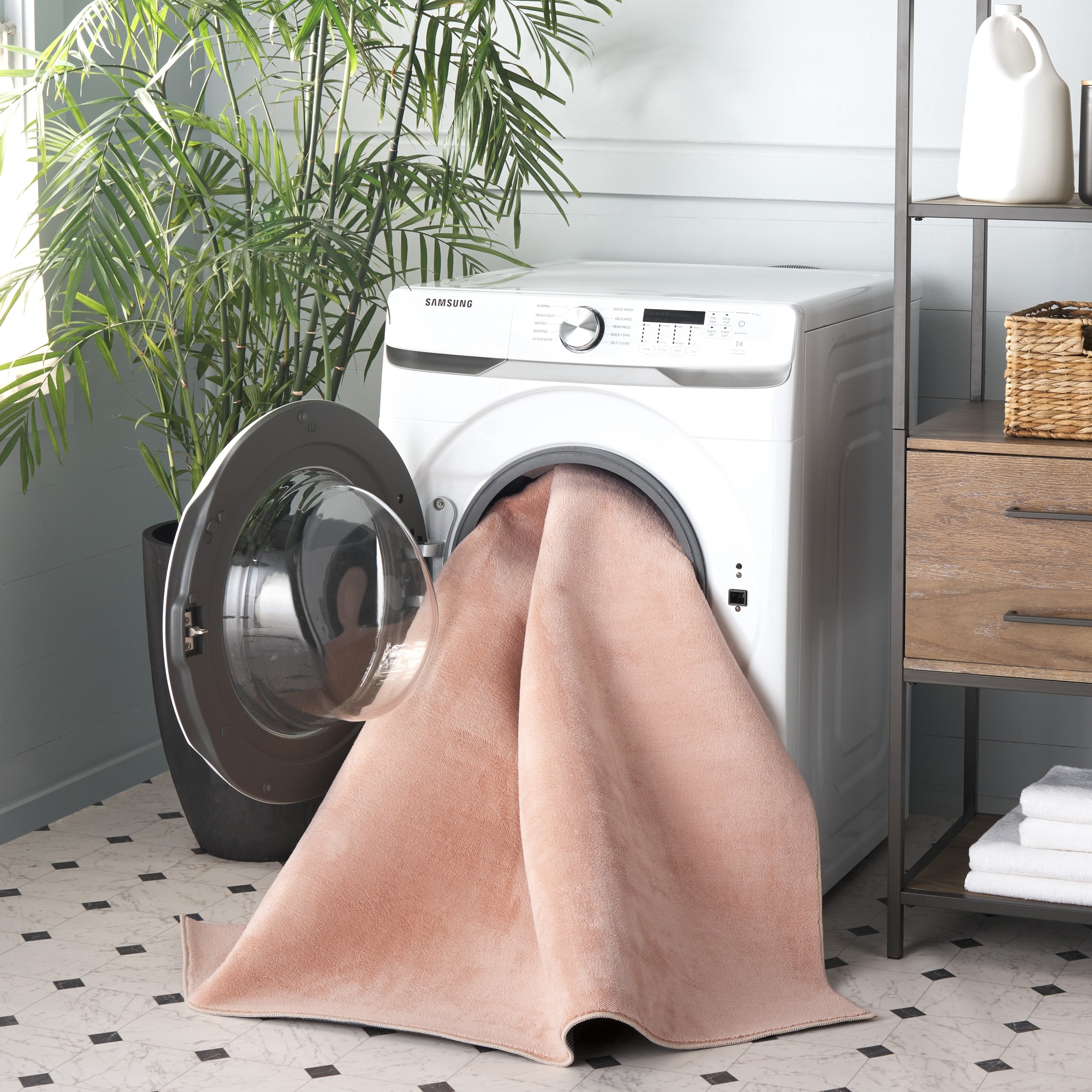 SAFAVIEH Loft Saundra Contemporary Machine Washable Rug