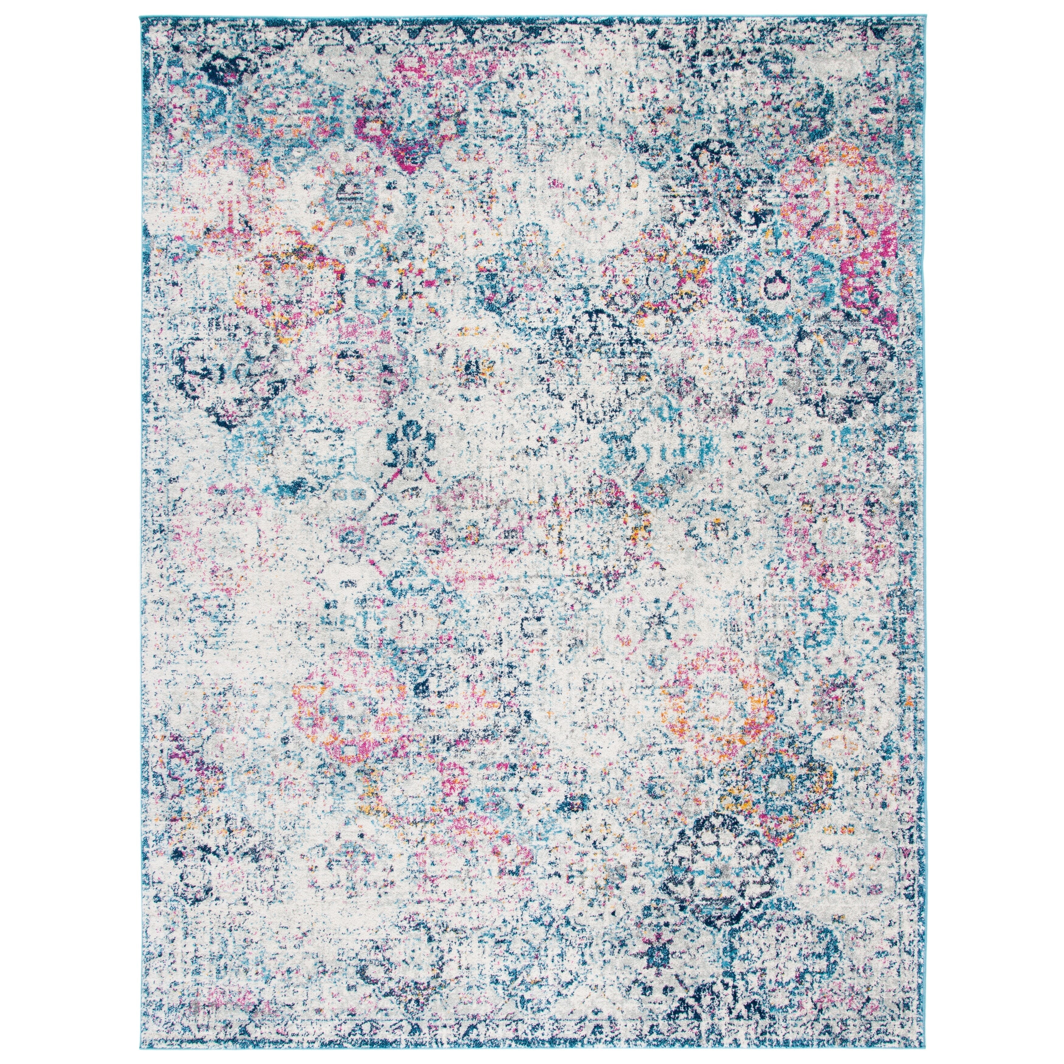 SAFAVIEH Madison Bettylou Boho Chic Distressed Area Rug