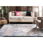 SAFAVIEH Madison Bettylou Boho Chic Distressed Area Rug