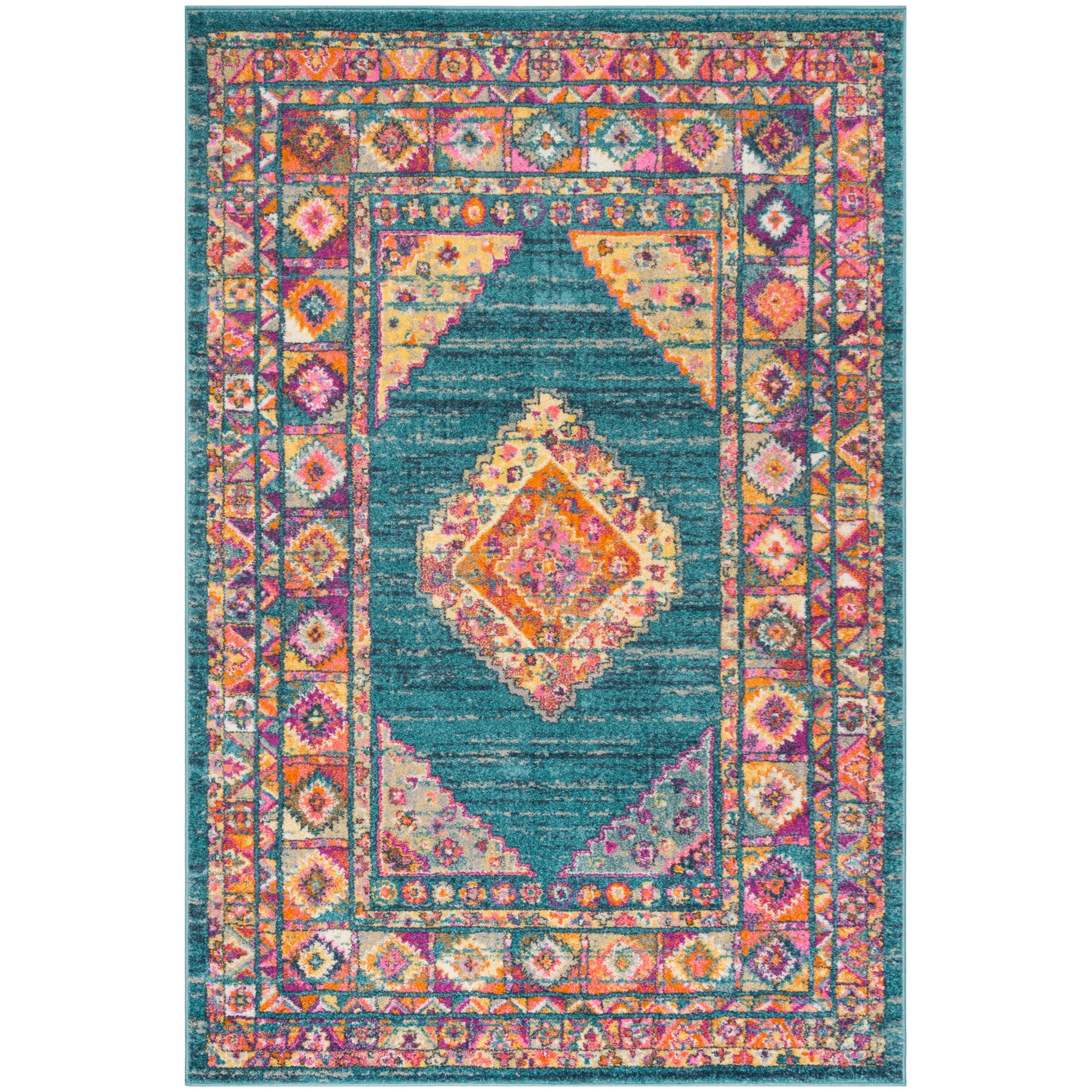 SAFAVIEH Madison Beverlee Vintage Boho Oriental Rug