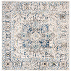 SAFAVIEH Madison Delois Medallion Rustic Farmhouse Distressed Rug