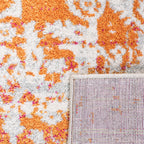 SAFAVIEH Madison Delois Medallion Rustic Farmhouse Distressed Rug