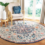 SAFAVIEH Madison Libusa Boho Medallion Distressed Rug