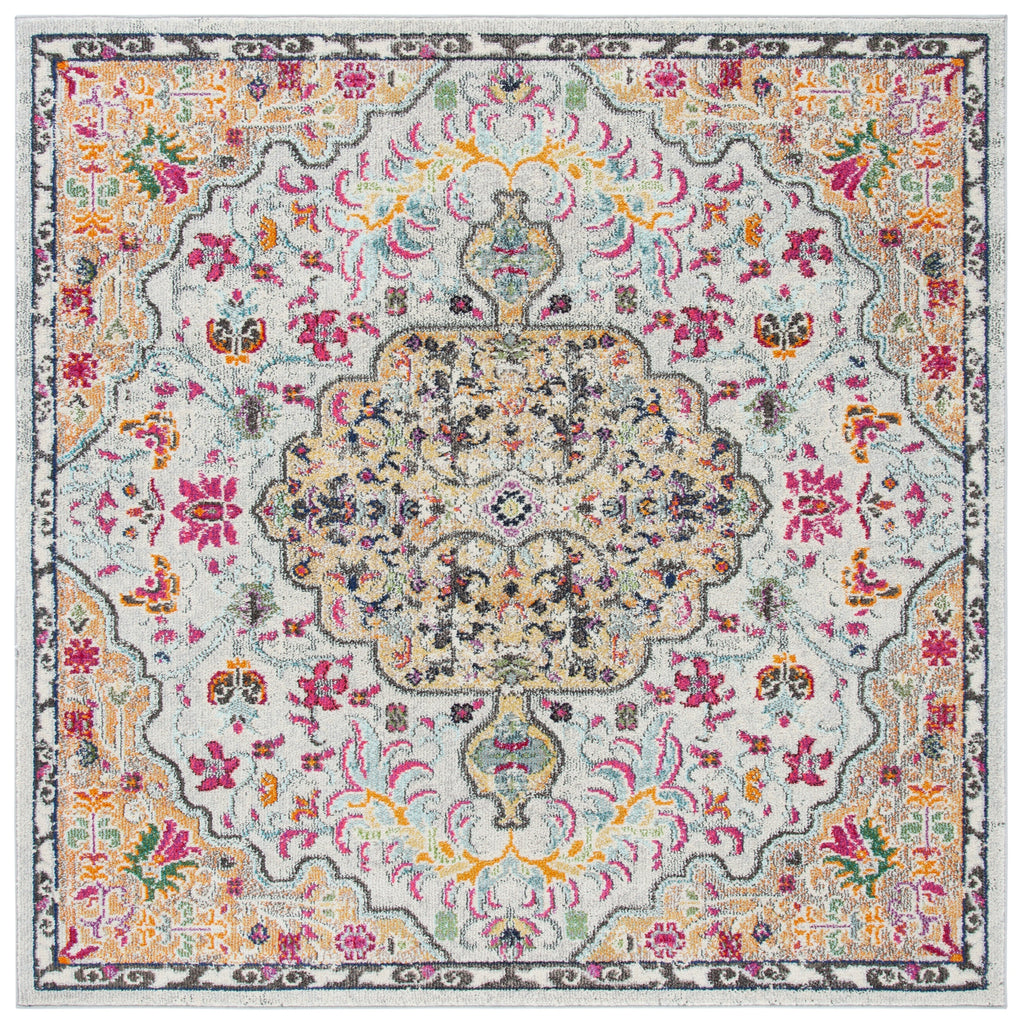 SAFAVIEH Madison Libusa Boho Medallion Distressed Rug