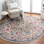 SAFAVIEH Madison Libusa Boho Medallion Distressed Rug