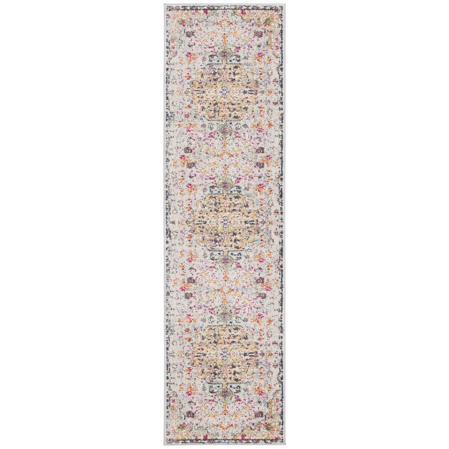 SAFAVIEH Madison Libusa Boho Medallion Distressed Rug