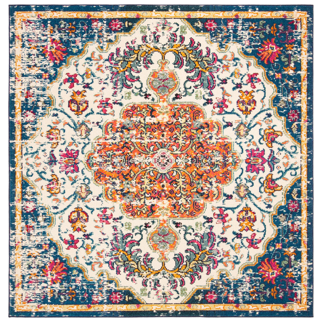SAFAVIEH Madison Libusa Boho Medallion Distressed Rug