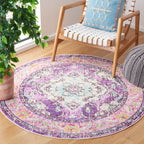 SAFAVIEH Monaco Oceane Boho Medallion Distressed Area Rug