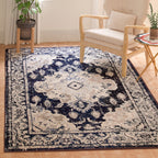SAFAVIEH Monaco Oceane Boho Medallion Distressed Area Rug