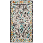 SAFAVIEH Monaco Oceane Boho Medallion Distressed Area Rug