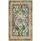 SAFAVIEH Monaco Oceane Boho Medallion Distressed Area Rug