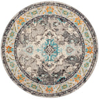 SAFAVIEH Monaco Oceane Boho Medallion Distressed Area Rug
