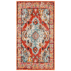 SAFAVIEH Monaco Oceane Boho Medallion Distressed Area Rug